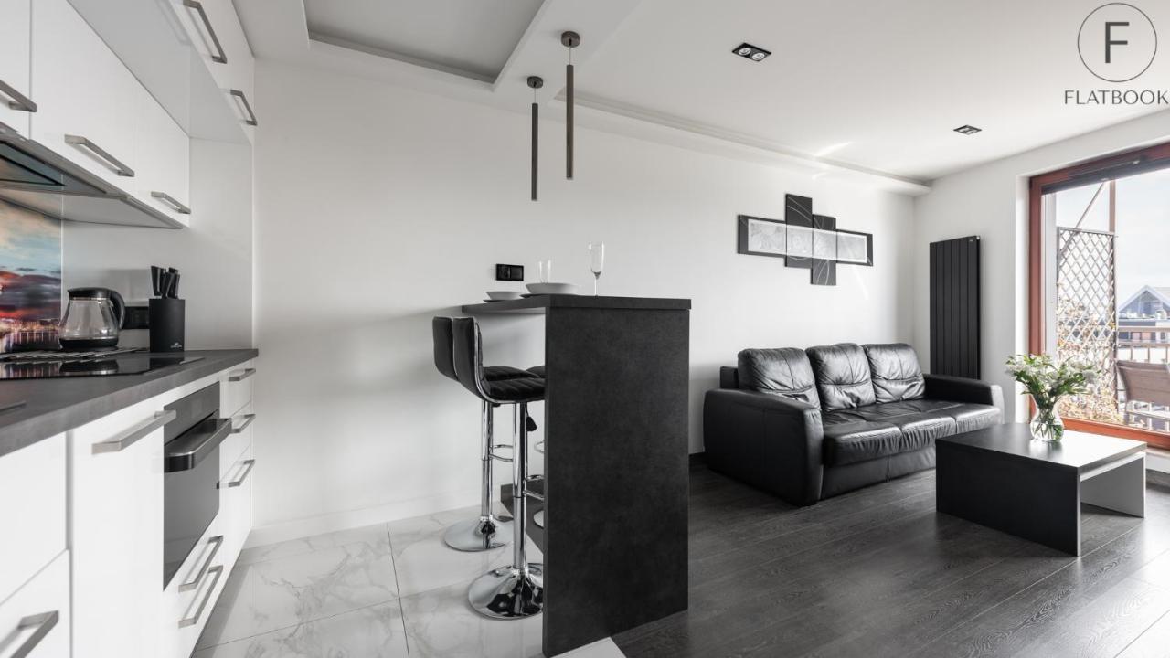 Flatbook Apartments Waterlane Island Spa With Riverview Gdansk Exterior photo