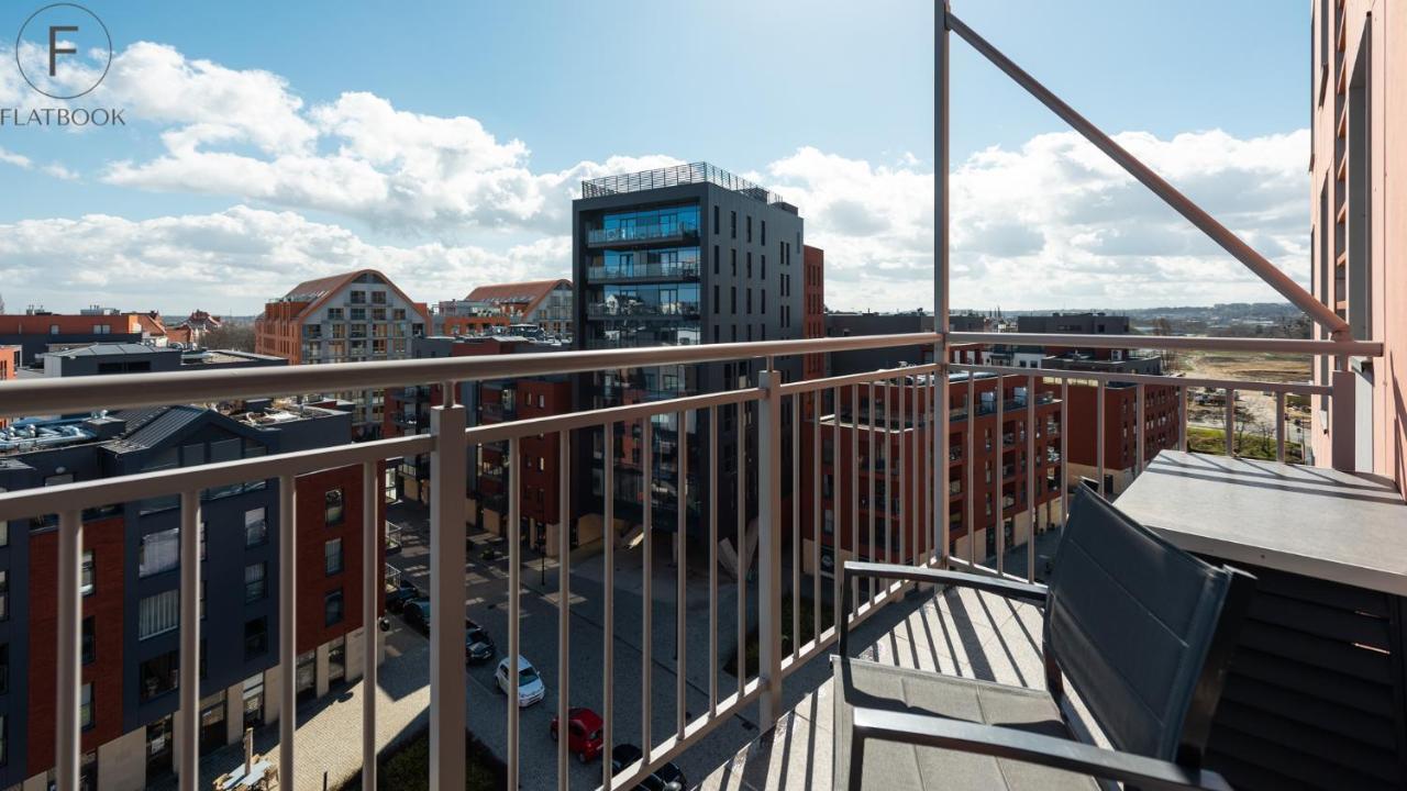 Flatbook Apartments Waterlane Island Spa With Riverview Gdansk Exterior photo