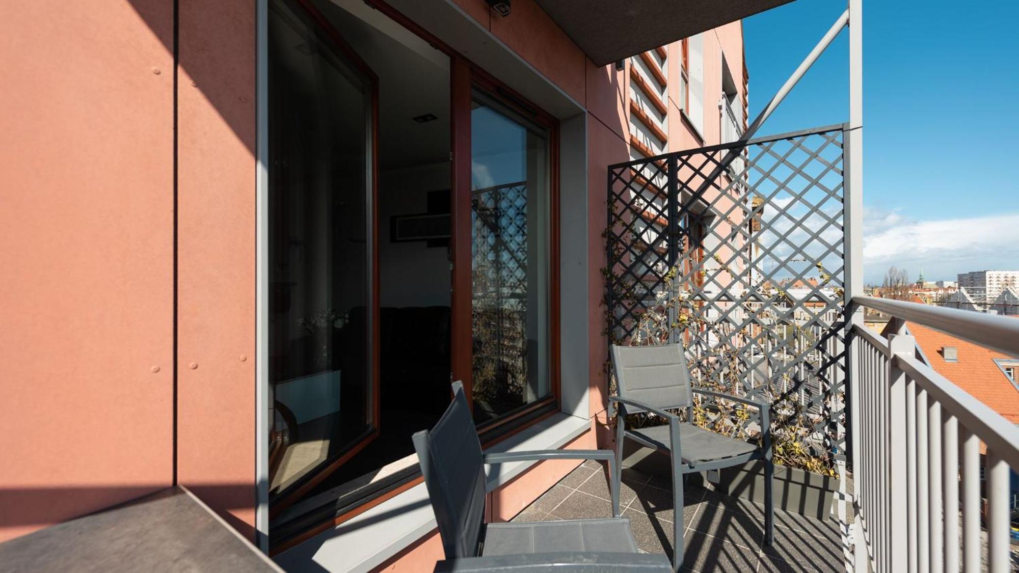 Flatbook Apartments Waterlane Island Spa With Riverview Gdansk Exterior photo