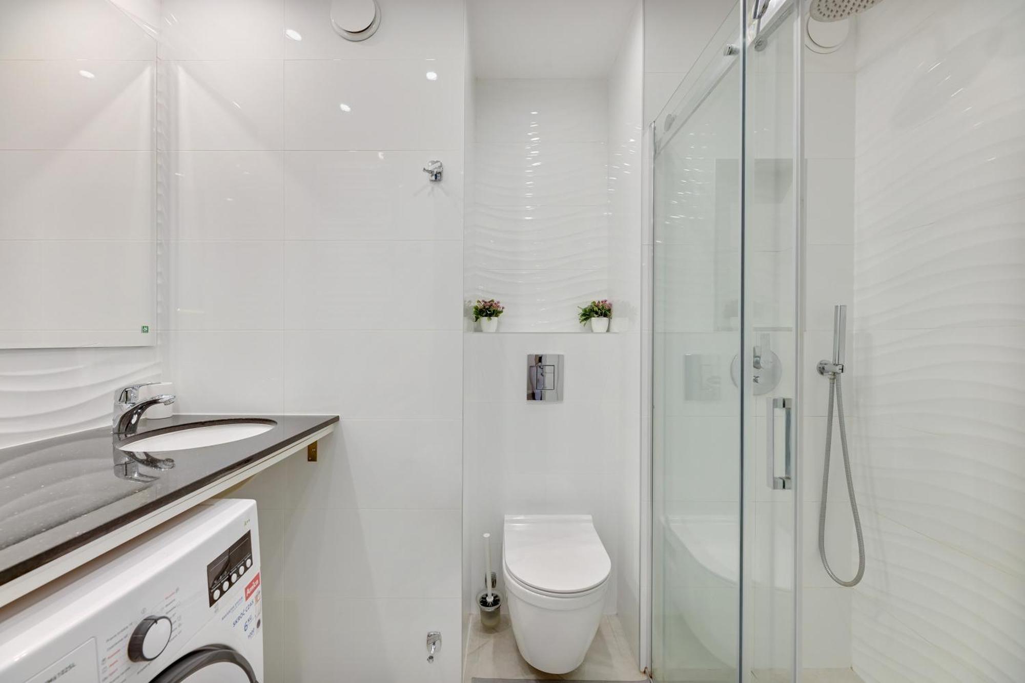 Flatbook Apartments Waterlane Island Spa With Riverview Gdansk Exterior photo